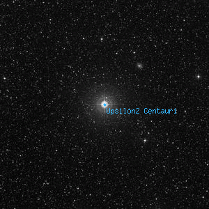 DSS image of Upsilon2 Centauri