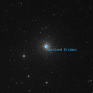 DSS image of Upsilon4 Eridani