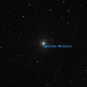 DSS image of Upsilon Herculis