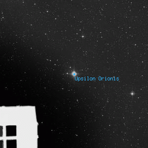 DSS image of Upsilon Orionis