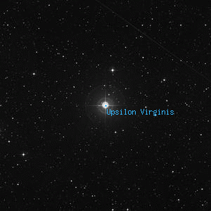 DSS image of Upsilon Virginis