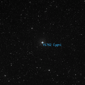 DSS image of V1762 Cygni