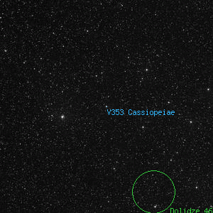 DSS image of V353 Cassiopeiae