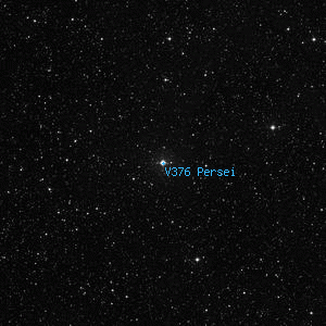 DSS image of V376 Persei