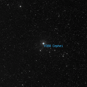 DSS image of V388 Cephei