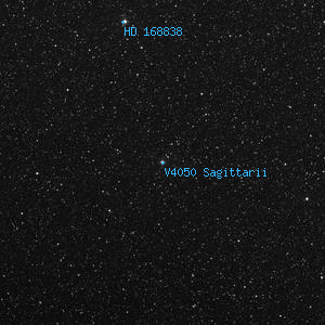 DSS image of V4050 Sagittarii