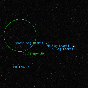 DSS image of V4088 Sagittarii