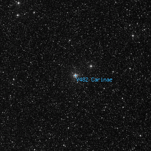 DSS image of V482 Carinae