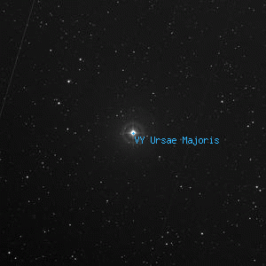 DSS image of VY Ursae Majoris