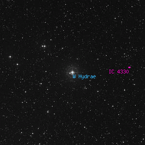 DSS image of W Hydrae