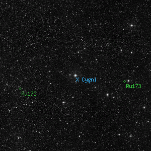 DSS image of X Cygni
