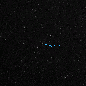 DSS image of XY Pyxidis