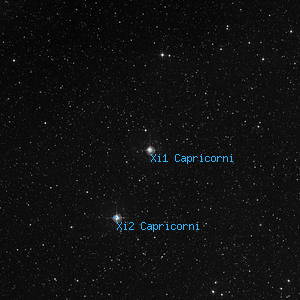 DSS image of Xi1 Capricorni