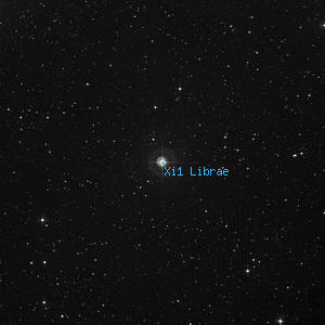 DSS image of Xi1 Librae