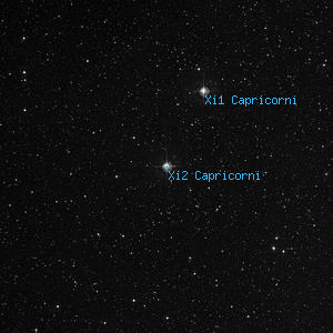 DSS image of Xi2 Capricorni
