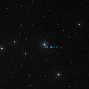 DSS image of Xi Arietis