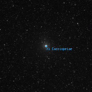 DSS image of Xi Cassiopeiae