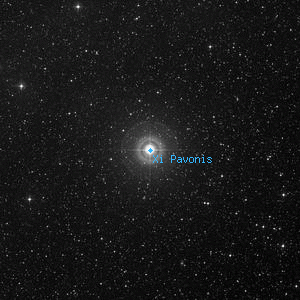 DSS image of Xi Pavonis