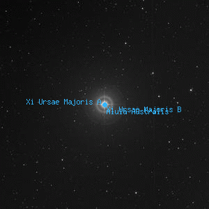 DSS image of Xi Ursae Majoris A