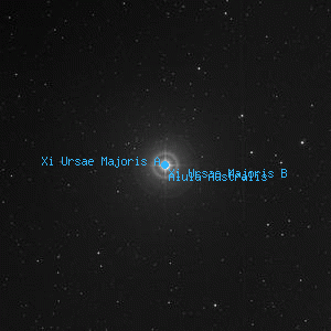 DSS image of Xi Ursae Majoris B