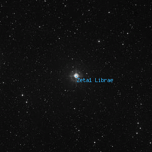 DSS image of Zeta1 Librae