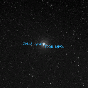 DSS image of Zeta1 Lyrae