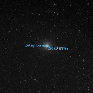 DSS image of Zeta2 Lyrae