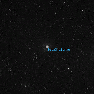DSS image of Zeta3 Librae