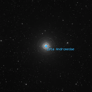 DSS image of Zeta Andromedae