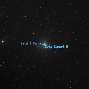 DSS image of Zeta Cancri B