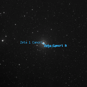 DSS image of Zeta Cancri C