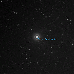 DSS image of Zeta Crateris