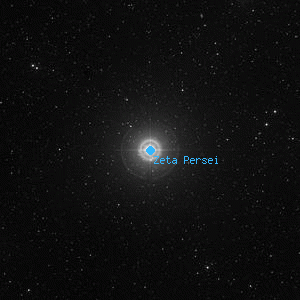 DSS image of Zeta Persei
