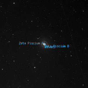 DSS image of Zeta Piscium B