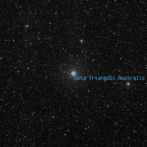 DSS image of Zeta Trianguli Australis