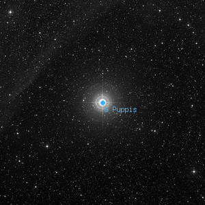 DSS image of a Puppis