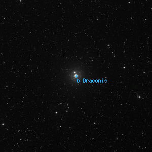 DSS image of b Draconis