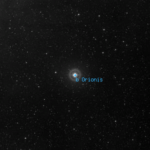 DSS image of b Orionis