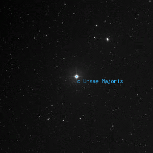 DSS image of c Ursae Majoris