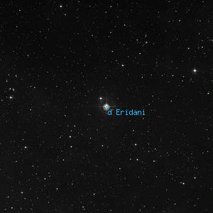 DSS image of d Eridani