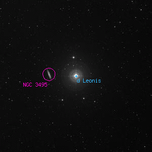 DSS image of d Leonis