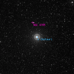 DSS image of e Centauri