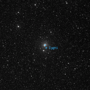 DSS image of e Cygni