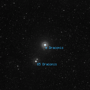 DSS image of e Draconis