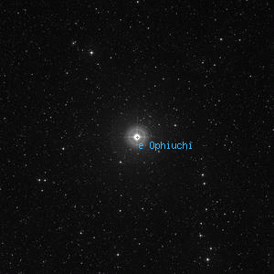 DSS image of e Ophiuchi