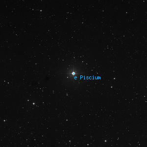 DSS image of e Piscium