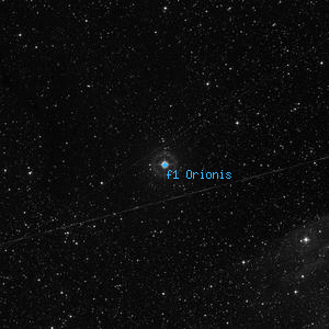 DSS image of f1 Orionis