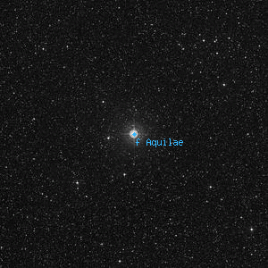 DSS image of f Aquilae