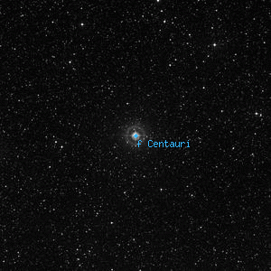 DSS image of f Centauri