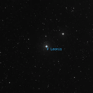 DSS image of f Leonis